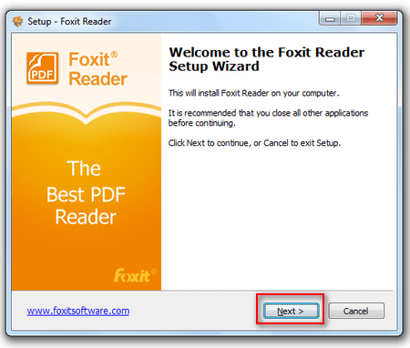 cai dat foxit reader 1