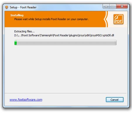cai dat foxit reader 7
