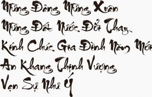 font chu thu phap 10